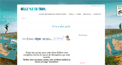 Desktop Screenshot of belle-ile-en-trail.com